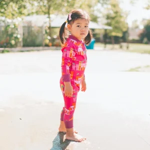 Honeysuckle Swim Co. - Havana Good Time - UPF 50+ Swimsuit (Size 18-24m)