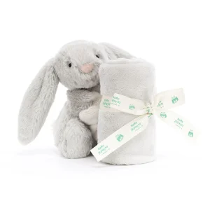 *Jellycat Bashful Silver Bunny Soother