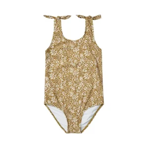 Rylee + Cru Millie One Piece Swimsuit - Golden Ditsy (Size 3-6m)