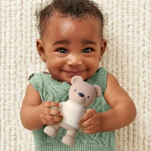 *Itzy Ritzy Comfort Crew Natural Rubber Latex Teether - Bear