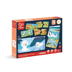 *Hape Animal Family Pairing Puzzles