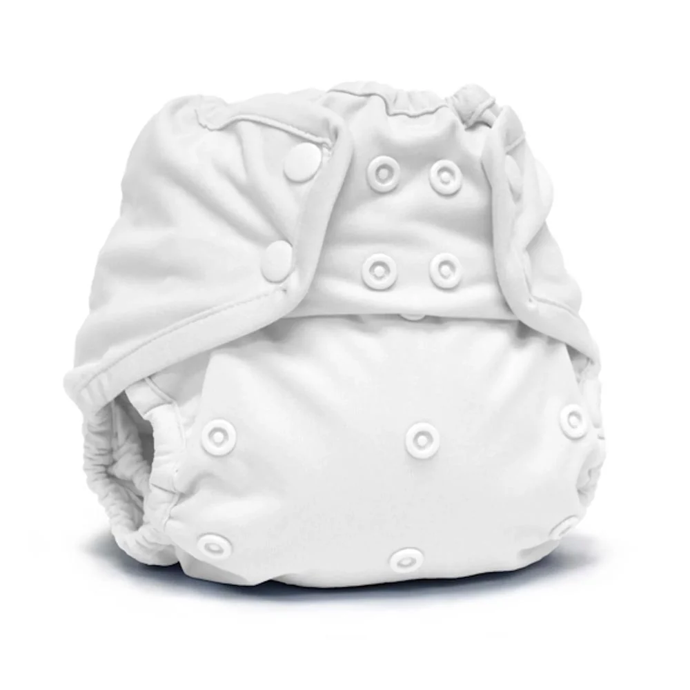 Rumparooz One-Size Cloth Diaper Cover - Snap - Platinum - Image 11