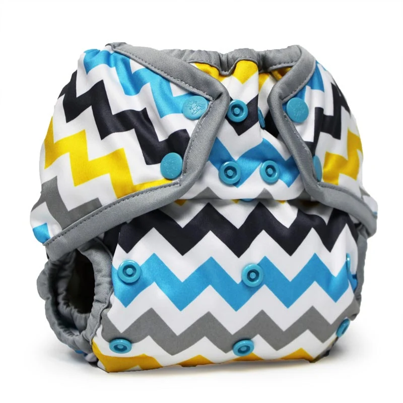 Rumparooz One-Size Cloth Diaper Cover - Snap - Platinum