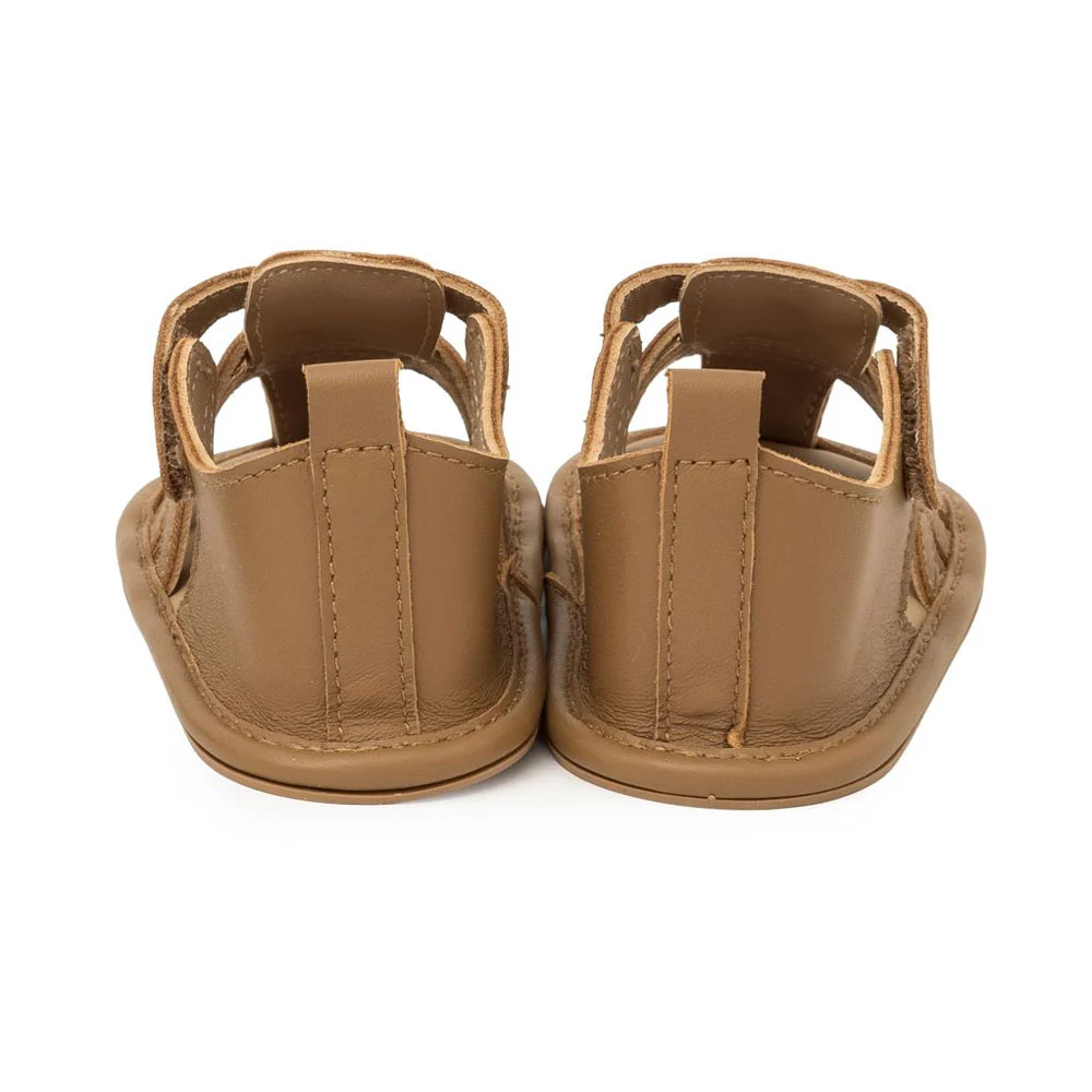 Sherick Fredermen Alexander Leather Sandal - Tan - Medium (6-12m) - Image 2