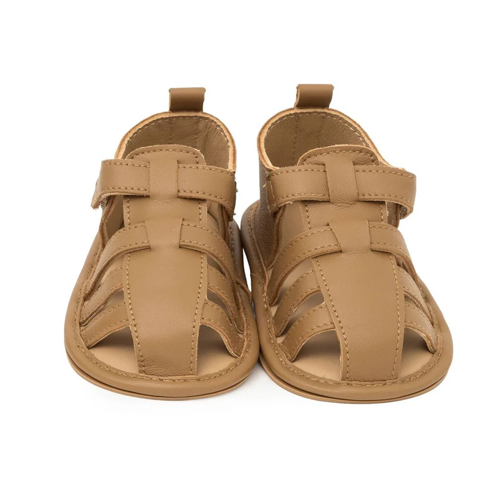 Sherick Fredermen Alexander Leather Sandal - Tan - Medium (6-12m)