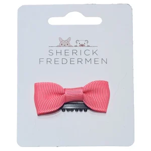 *Sherick Fredermen Baby Grosgrain Wisp Clip - Baby Pink