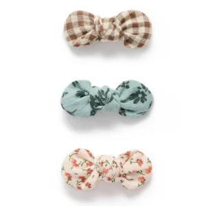 *Sherick Fredermen Garden Knot Bow Clips (Set of 3)