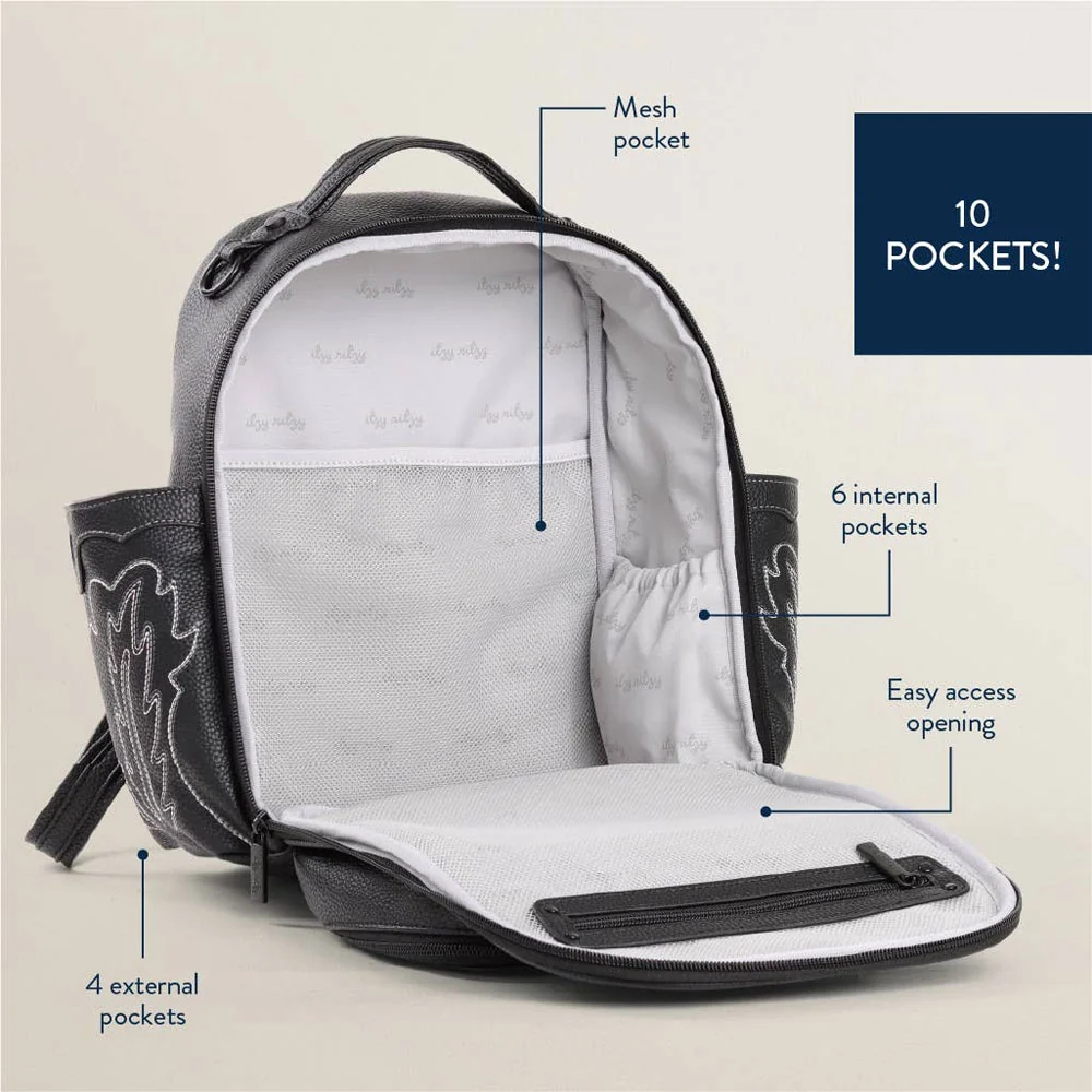 *Itzy Ritzy Itzy Mini Plus Diaper Bag Backpack - Nash Outlaw - Image 19