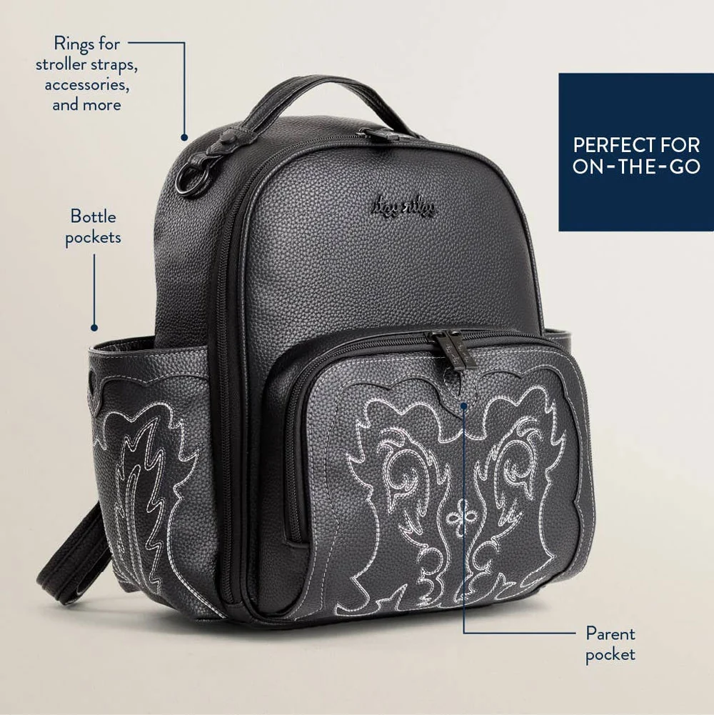 *Itzy Ritzy Itzy Mini Plus Diaper Bag Backpack - Nash Outlaw - Image 16