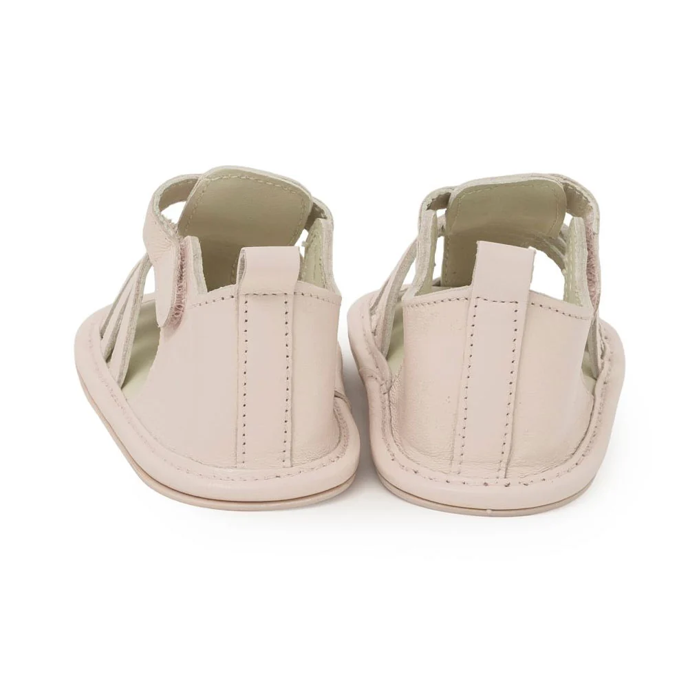 Sherick Fredermen Alexander Leather Sandal - Pink - Large (12-18m) - Image 3