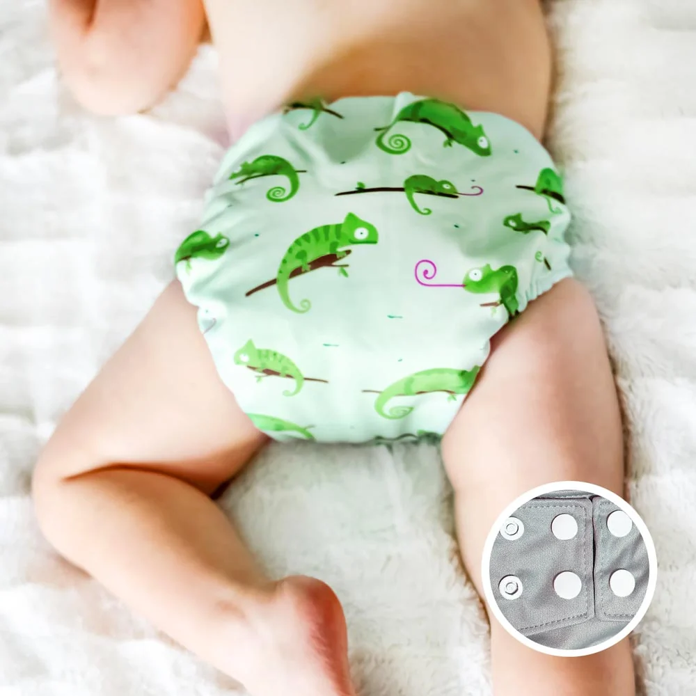 La Petite Ourse One-Size Pocket Cloth Diaper *cannot ship to USA* - Balanced - Image 11