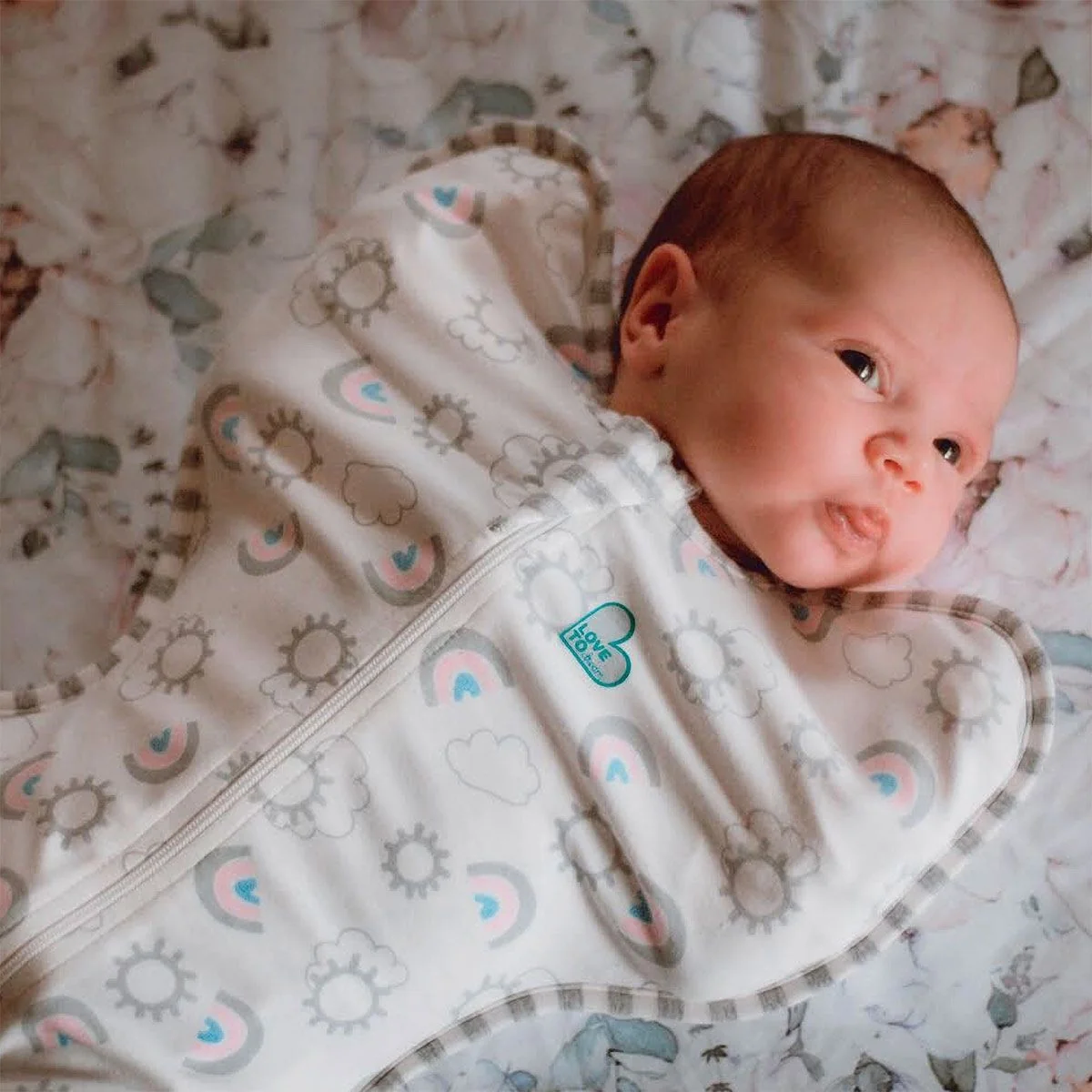 Love to Dream Swaddle UP - Rainbow - Medium (13-19lbs) - Image 2