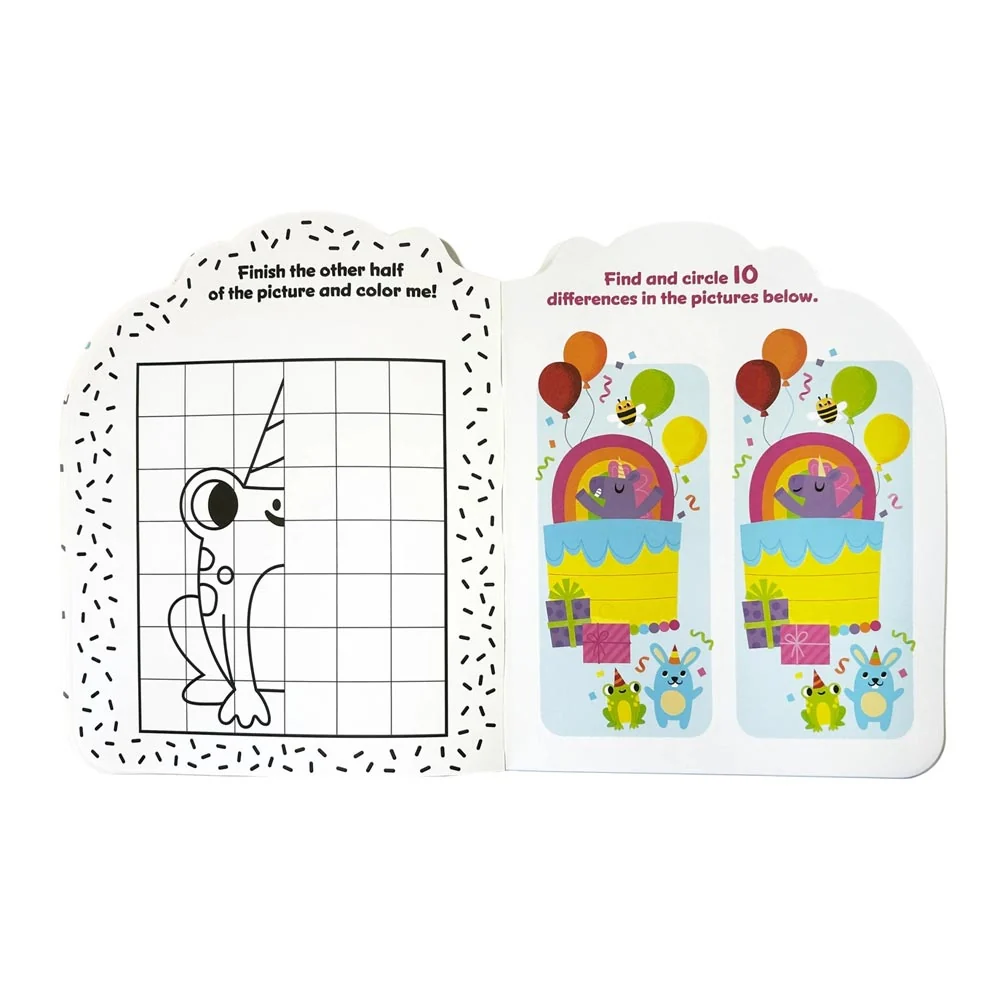 *Ooly Playful Pages Activity Book - Unicorn Party! - Image 2