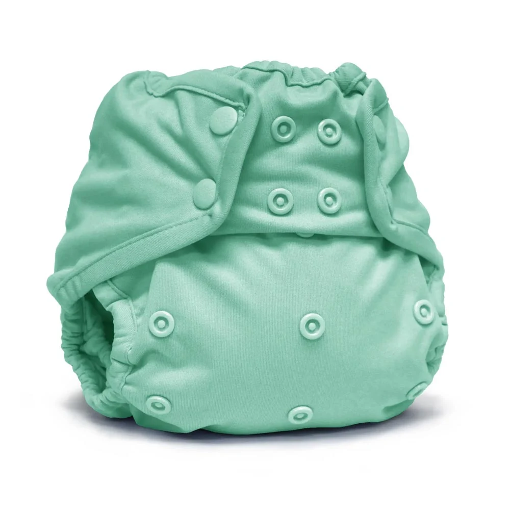 Rumparooz One-Size Cloth Diaper Cover - Snap - Platinum - Image 20