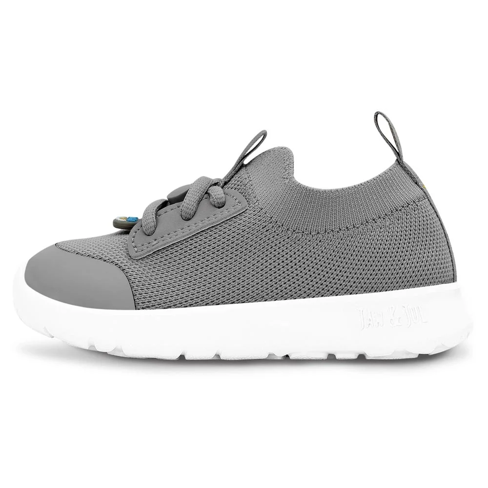 Jan & Jul RainRunners Waterproof Sneakers - Grey - 8