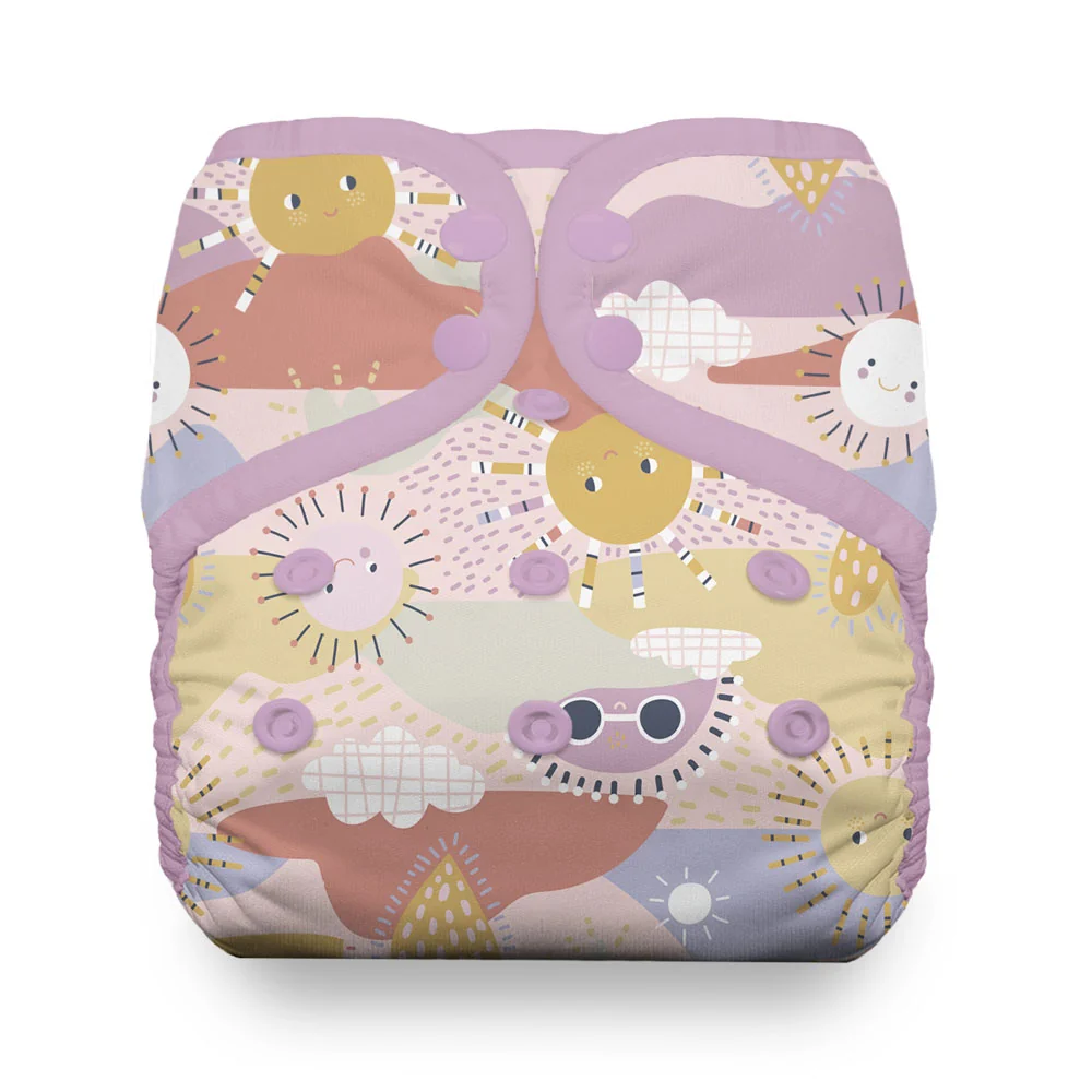 Thirsties NATURAL One-Size Pocket Diaper - SNAP - Bearly - Image 7