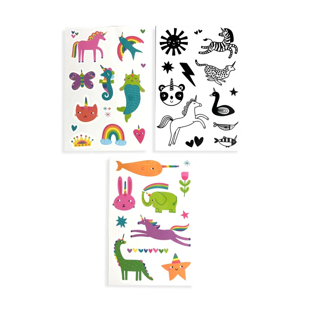 *Ooly Mini Tattoo Palooza Temporary Tattoos - Unicorn Party - Image 3