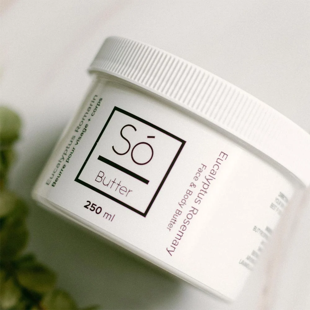 *So Luxury Butter Tub - 250 mL - Eucalyptus Rosemary - Image 2