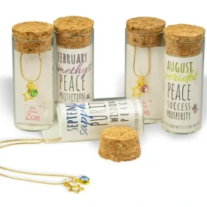 *Little Miss Zoe Kids Birthstone Necklace