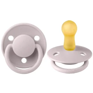 *Bibs De Lux - Size 2 (6-18 months) - Natural Rubber Latex Pacifier 2-Pack - Cloud