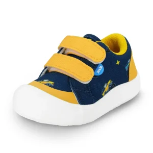 Jan & Jul Toddler Mini Canvas Sneakers - Big Trucks - 4