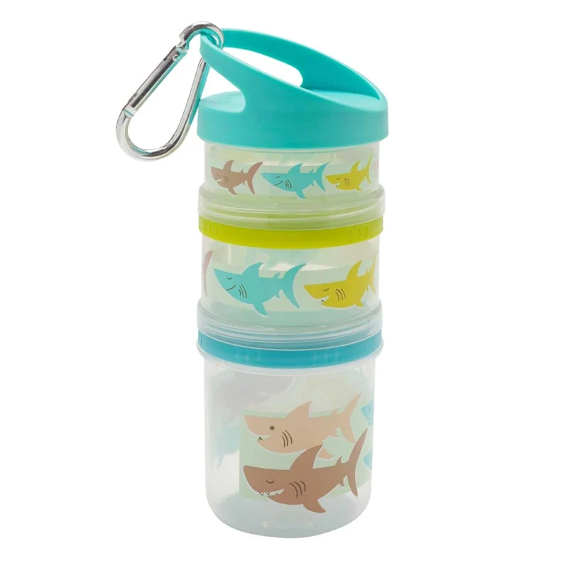 *Sugarbooger Twist & Snack Container v.2 - Baby Dinosaur