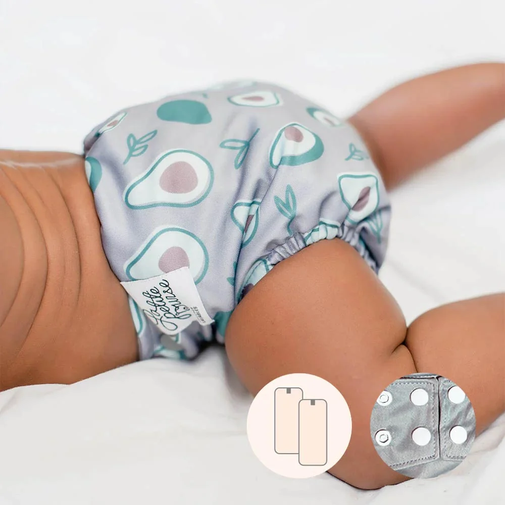 La Petite Ourse One-Size Pocket Cloth Diaper *cannot ship to USA* - Balanced - Image 21