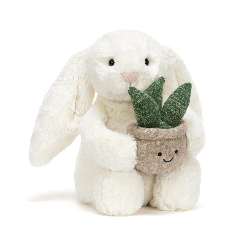 *Jellycat Balm Bunny with Plant - 12"