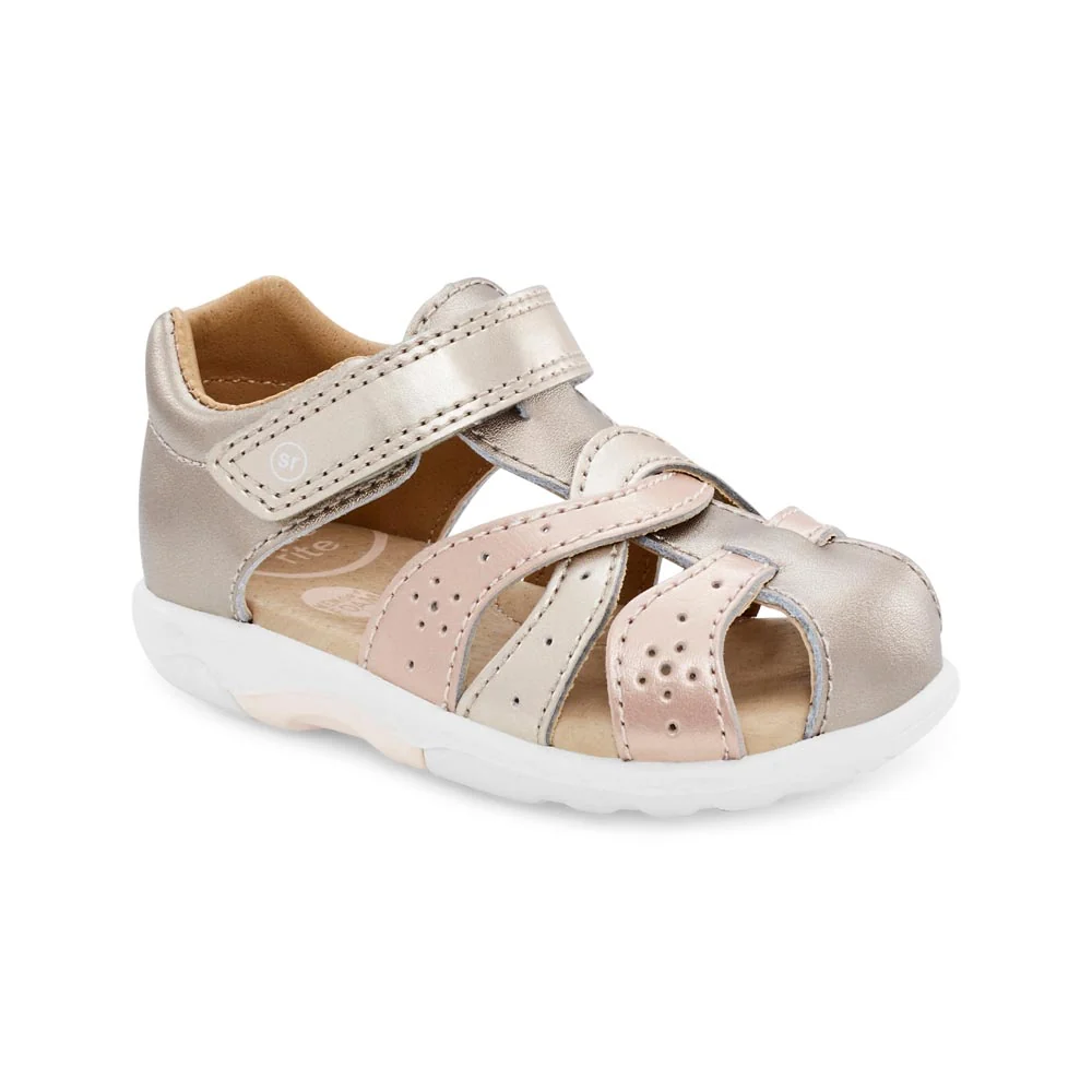 Stride Rite Xena Sandal - Champagne (Toddler Size 5) - Image 2