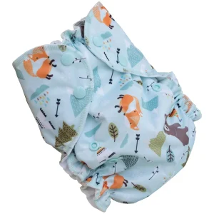 AMP One-Size Duo Cloth Diaper - Dinos