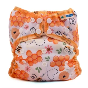 Mother-ease Wizard Uno One-Size Stay Dry All-in-One Cloth Diaper *CANADA SHIPPING ONLY* - Bee-Kind