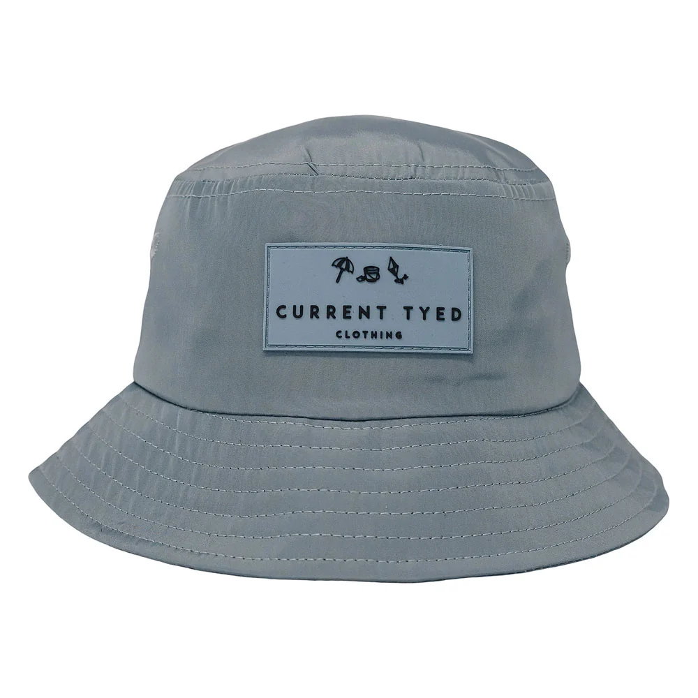 Current Tyed Waterproof Bucket Hat - Stone Blue - Small (6-18m)