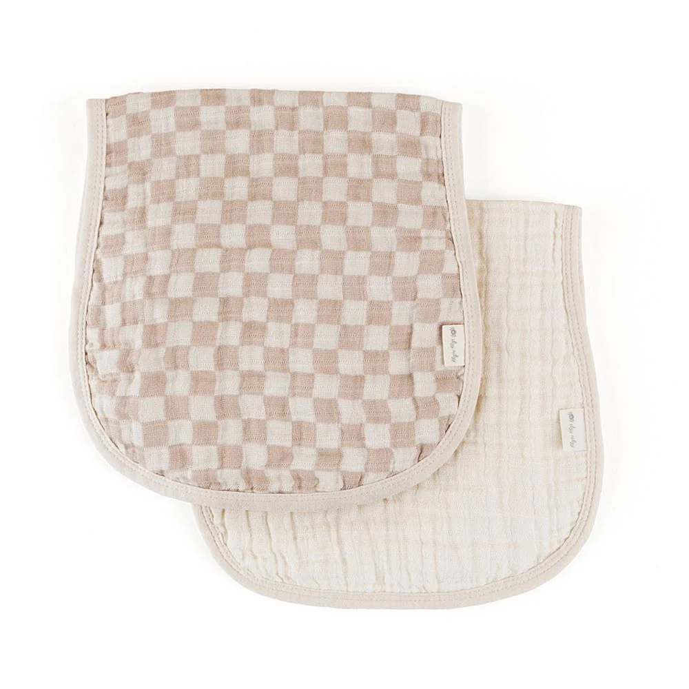 *Itzy Ritzy Itzy Burp Cloths - Strawberries + Cream