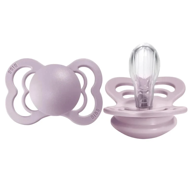 *Bibs Supreme Silicone Pacifier 2-Pack - Size 2 (6-18 months) - Dark Oak - Image 4