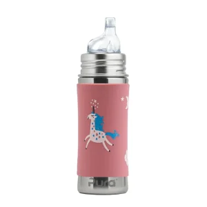 *Pura Kiki Stainless Steel SIPPY Bottle - 11 oz/325 mL - Aqua