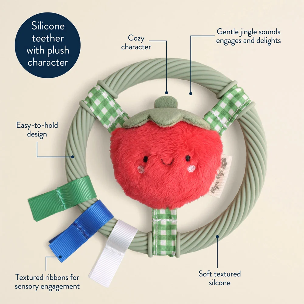 *Itzy Ritzy Itzy Ring Pal - Tomato - Image 4