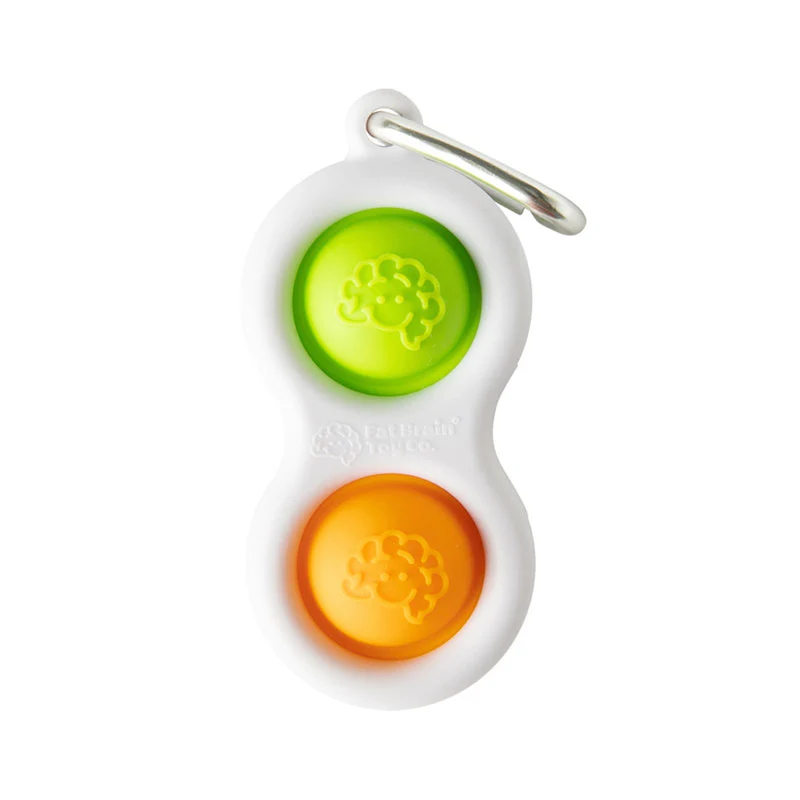 *Fat Brain Toys Simpl Dimpl - Orange/Lime - Image 2