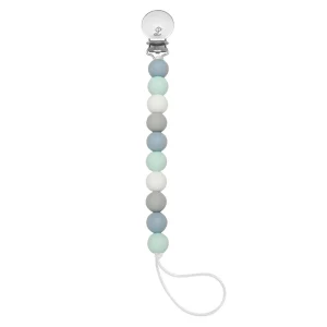 *Loulou Lollipop Lolli Pacifier Clip - Blue Mint