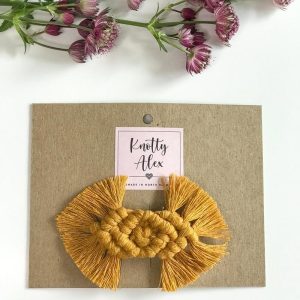 *Knotty Alex Cypress Macrame Bow *CLEARANCE*