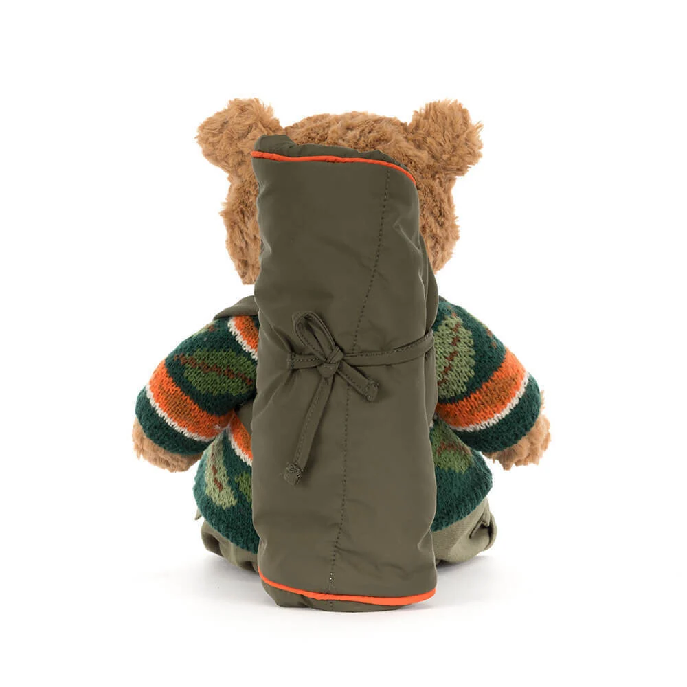 *Jellycat Bartholomew Bear Hiking Outfit - 10" - Image 4